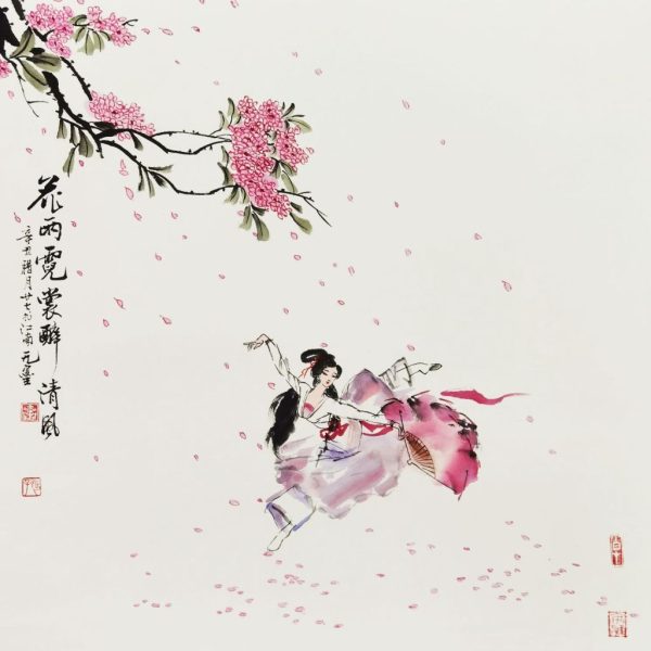 花雨霓裳醉清风