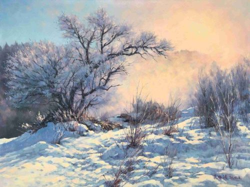 晨曦初露耀金辉