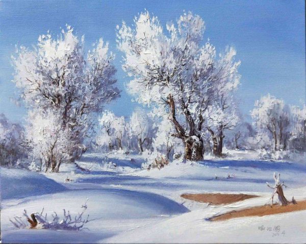 冰雪胡杨梦幻世界