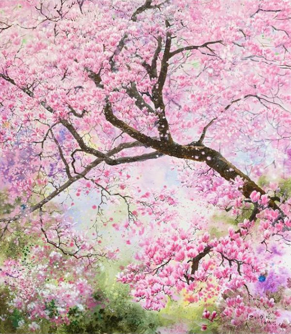 桃花依旧笑春风